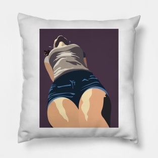 Sky Girl Pillow