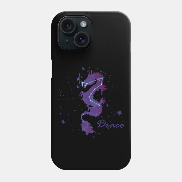 Draco Constellation Phone Case by TheUnknown93