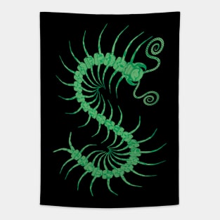 Emerald Centipede Tapestry