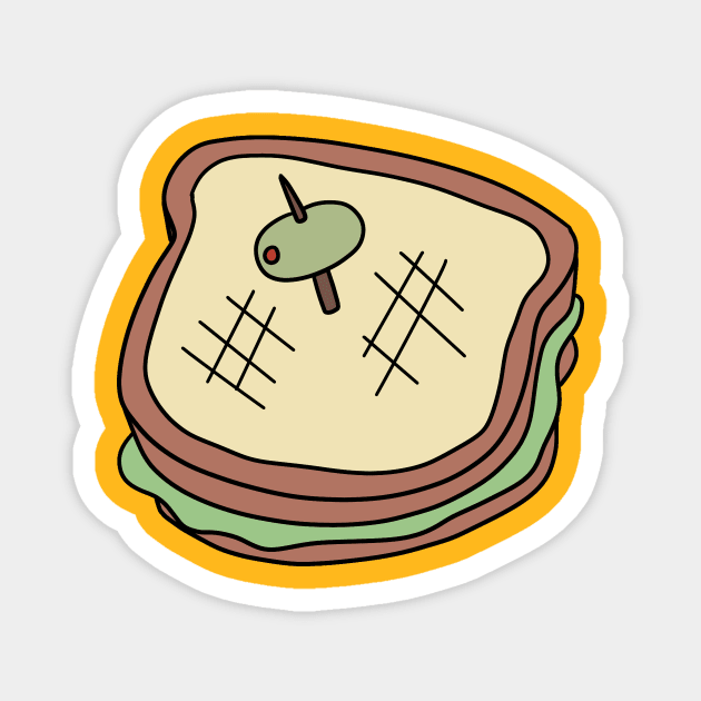 Sandwich Magnet by saradaboru