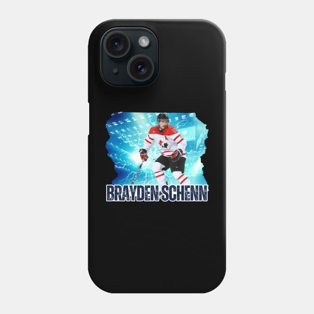 Brayden Schenn Phone Case by Moreno Art