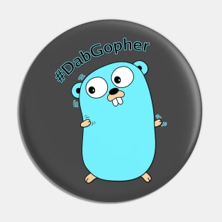 Dab Gopher Pin