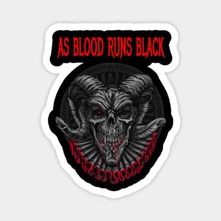 AS BLOOD RUNS BLACK BAND MERCHANDISE Magnet