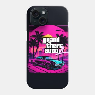 GTA 6 - CAR_001 Phone Case