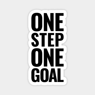 One step. One goal. Magnet