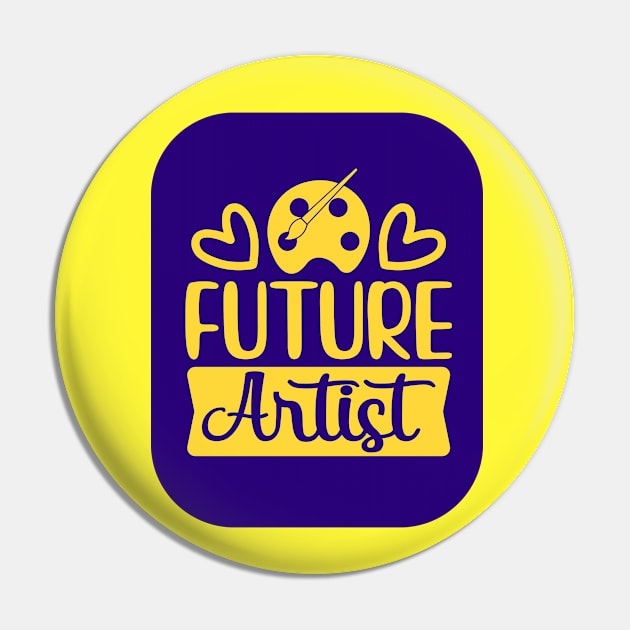 Future Artist Pin by KidsKingdom