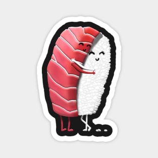 Sushi fall in Love - Japanese Romantic Inseparable Magnet