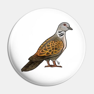 Bird - Dove - Turtledove Pin