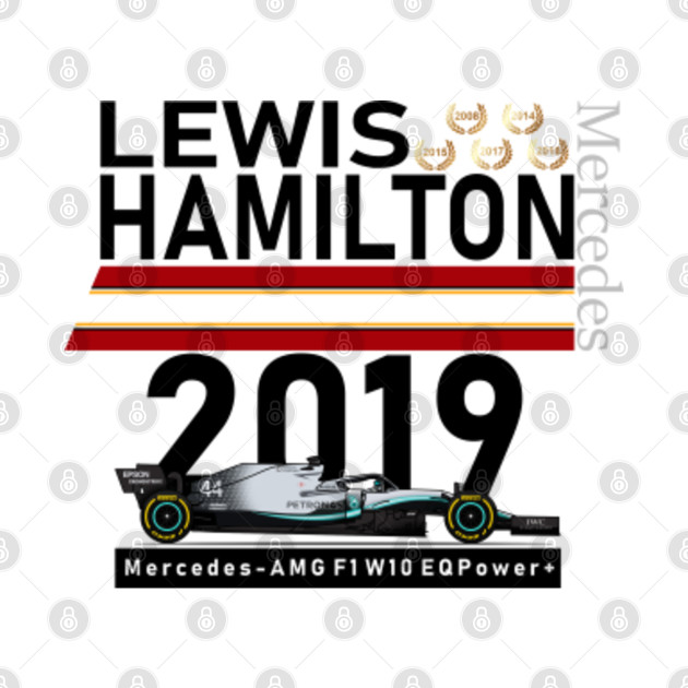 Download Hamilton #44 - Lewis Hamilton - T-Shirt | TeePublic