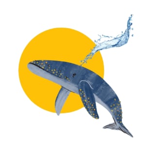 Whale splashing T-Shirt