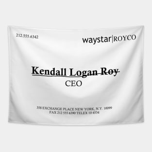 CEO KEndall Logan Roy Tapestry