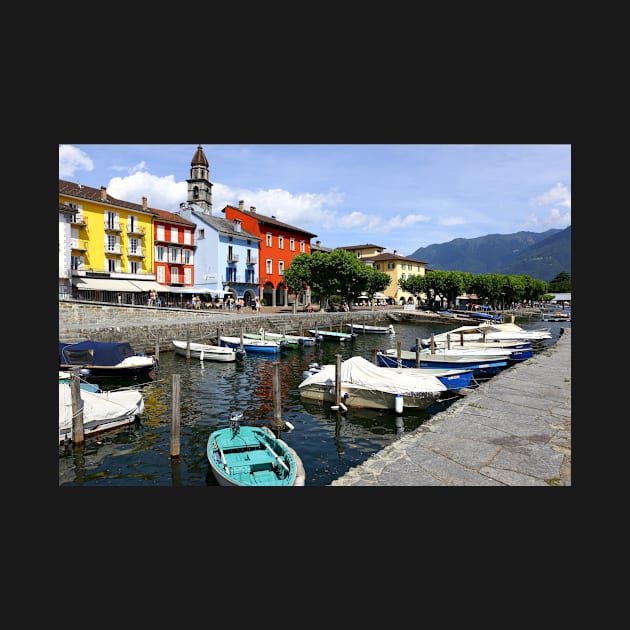 Ascona harbor by annalisa56