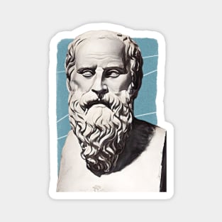 Greek Philosopher Diogenes illustration Magnet