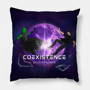 Hax Split - Coexistence The Webcomic Pillow