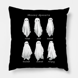 Moody Ghosts Pillow