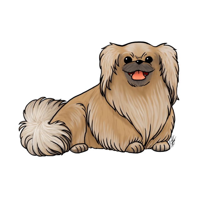Dog - Pekingese by Jen's Dogs Custom Gifts and Designs