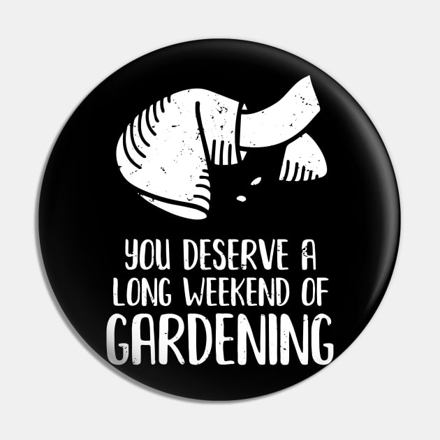 Gardening Weekend Pin by PixelArt