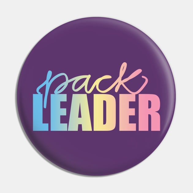 Pack Leader - Rainbow Pin by BrendaCavalcanti