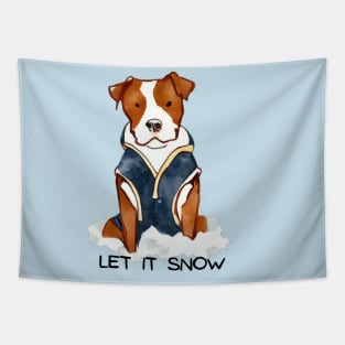 LET IT SNOW - Boxer Tapestry