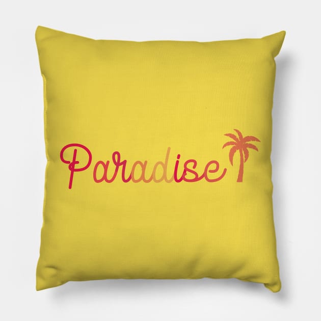 Paradise Pillow by ivaostrogonac