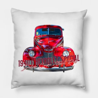 1940 Chevrolet Special Deluxe Coupe Street Rod Pillow