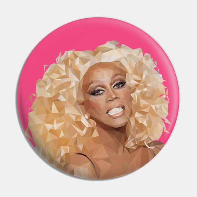 Rupaul Pin by Hermanitas Design