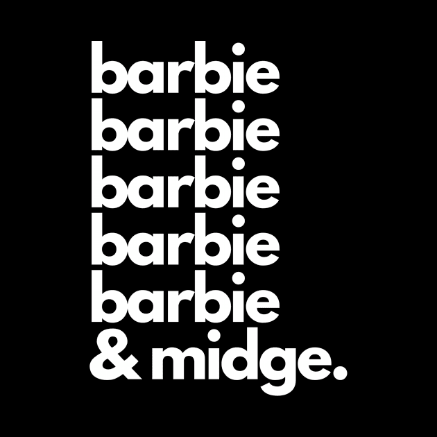 Barbie & Midge by If You Know Clothes