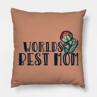 Worlds Best Mom Pillow
