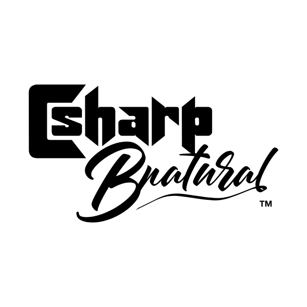 C sharp B natural Spelled - Black Letters by C sharp B natural