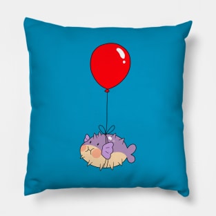 Balloon Puffer Fish Pillow