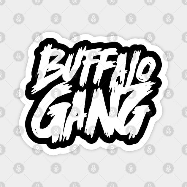 Buffalo Gang v5 Magnet by Emma