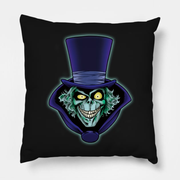 The Hatbox Ghost Pillow by frankpepito