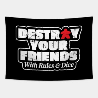 Destroy Your Friends With Rules And Dice Board Games Tapestry