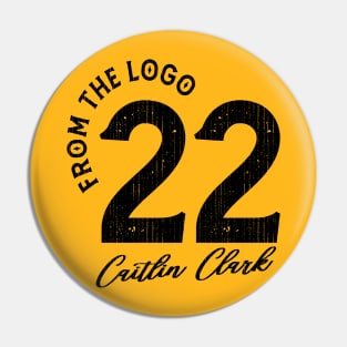 From The Logo 22 Caitlin Clark - Black Pin