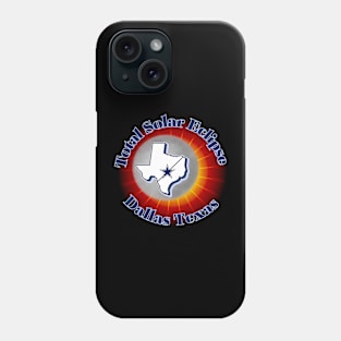 Dallas Total Solar Eclipse Phone Case