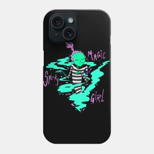 Magic spooky girl Phone Case