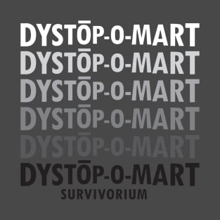 Dystopomart Survivorium Repeating Logo T-Shirt