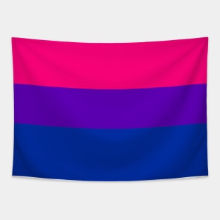 Seamless Repeating Bisexual Pride Flag Pattern Tapestry