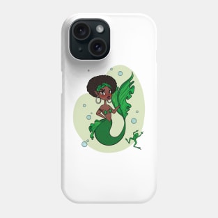 Green Swamp Mermaid Phone Case