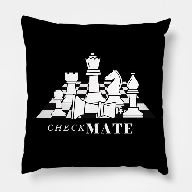 checkmate Pillow by MagicHub