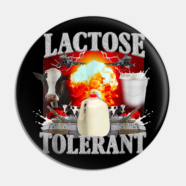 Lactose Tolerant Pin by TrikoCraft