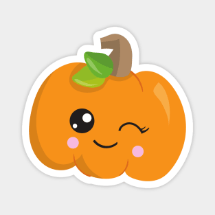 Halloween Pumpkin, Winking Pumpkin, Trick Or Treat Magnet