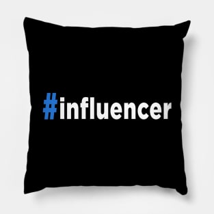 Hashtag Infulencer Pillow