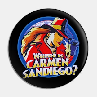 Carmen Sandiego new 8 Pin