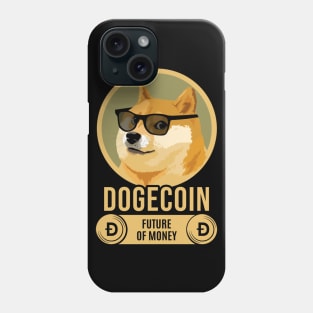 Dogecoin Shiba Inu Crypto The Future of Money Cryptocurrency Crypto Lover Phone Case