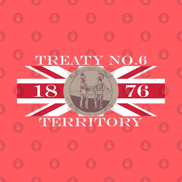 Treaty Six First Nations Flag by PK Halford