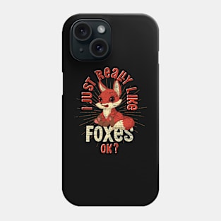 Funny Fox Lover Nature Wildlife Forest Animal Fox Phone Case