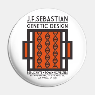 JF SEBASTIAN GENETIC DESIGN - Blade Runner Pin