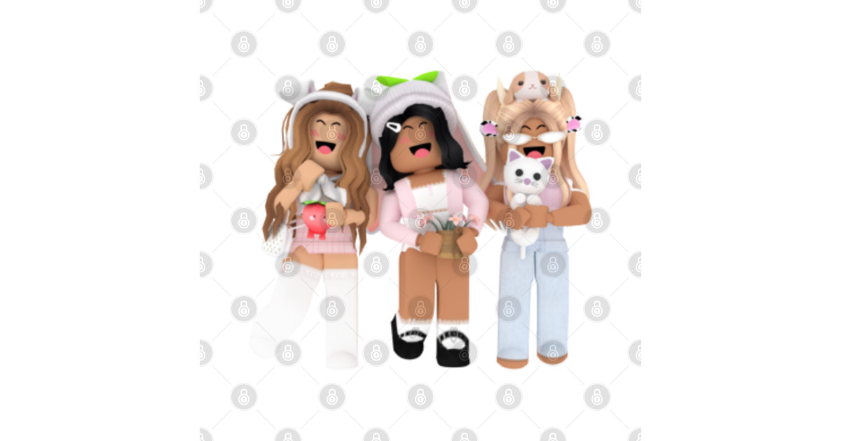 Roblox Girls - Roblox - Kids Long Sleeve T-Shirt | TeePublic