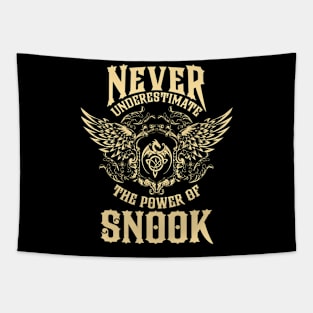 Snook Name Shirt Snook Power Never Underestimate Tapestry